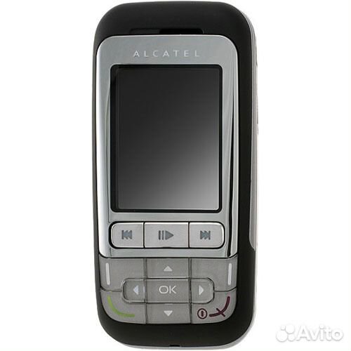 Мобильный телефон Alcatel OT-C717. Наушники Sven GD-200MV.