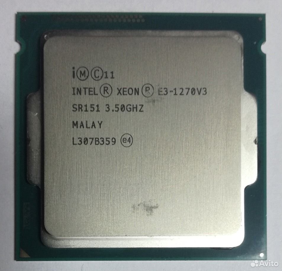 Xeon e3 1270