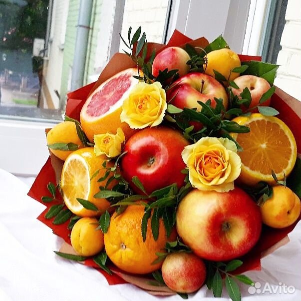 Букет из фруктов купить на Зозу.ру - фотография № 1