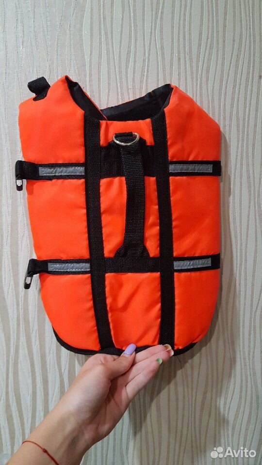Плавательный, спасательный жилет для собак М купить на Зозу.ру - фотография № 5