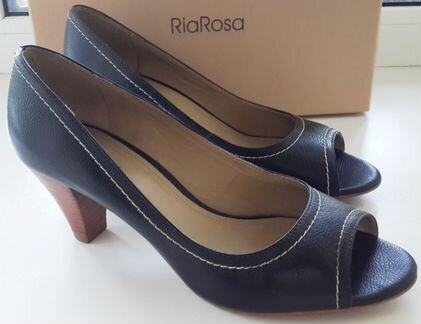 Летние туфли Ria Rosa черные 39р