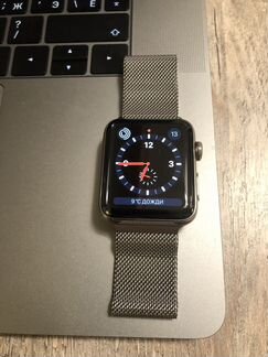 Apple watch 3 cellular stainless steel