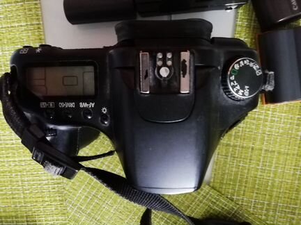 Canon 30D body + зарядник + 4 аккум +2 флэшки