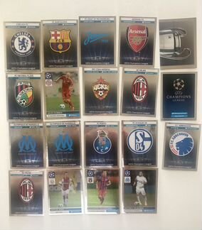 Наклейки и карточки Лига чемпионов