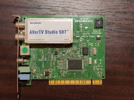 Тв-тюнер AverMedia AverTV 507 (PCI-плата)