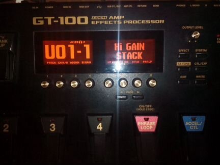 Процессор boss GT-100