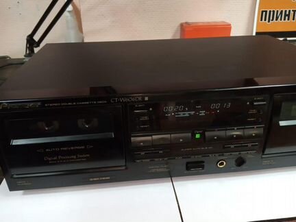Дека 2-х кассетная Pioneer CT W606DR