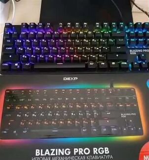 Blazing pro RGB клавиатура