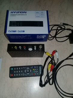 Приемник цифрового тв DVB-T2 hyundai H-DVB440