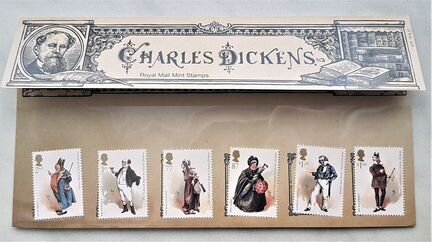 Набор посвященный 200 лет. Charles Dickens