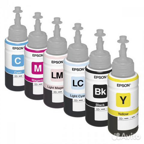 Чернила для принтера epson