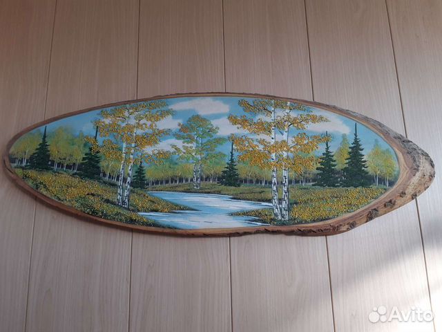 Картина из янтарной крошки