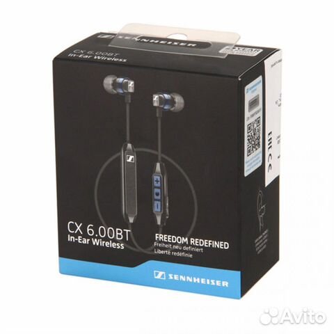 Беспроводные наушники Sennheiser CX 6.00 BT