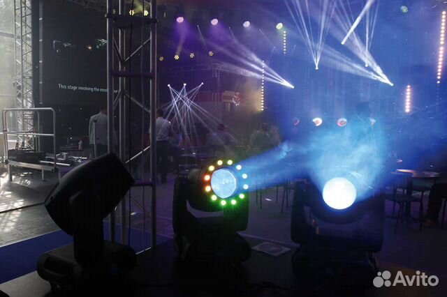 Звуковое, световое и сценическое оборудование