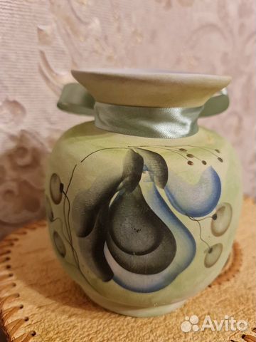 Ваза для цветов акварелька