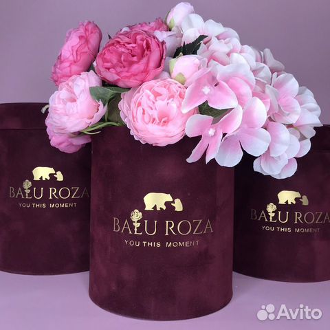 Шляпные коробки для цветов