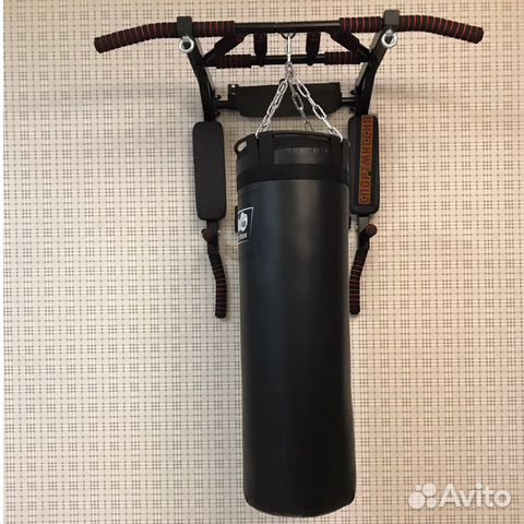Боксерский мешок 40 кг + турник 3 в 1 мультихват