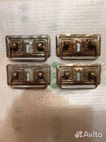 Накладки замков на мебель старинные