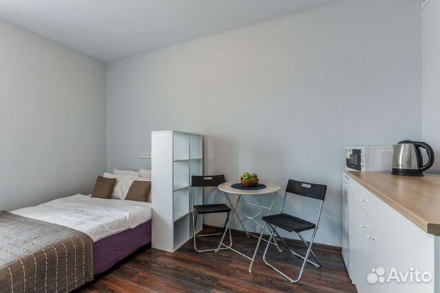 

Квартира-студия, 28 м², 2 кровати