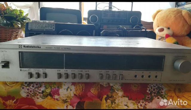 Тюнер радиотехника-101с колонками