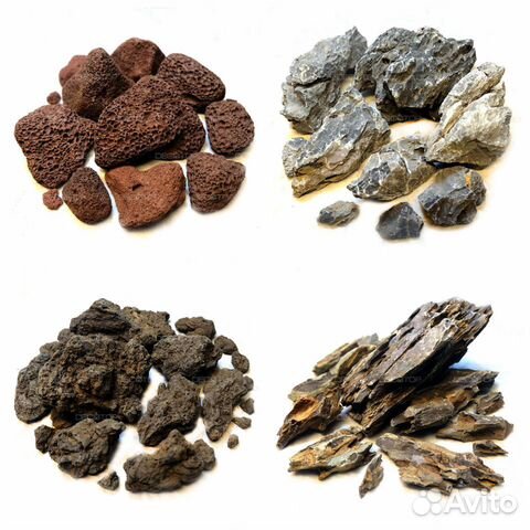 Лава, Камни для аквариума и террариума