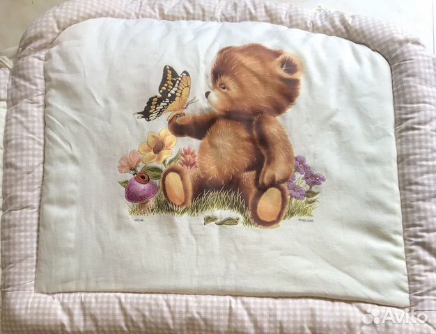 Мягкий бортик для детской кроватки 3,3 метра