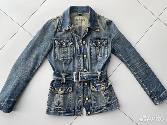 Джинсовый пиджак женский