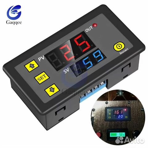 Реле времени циклический таймер 12В,220В