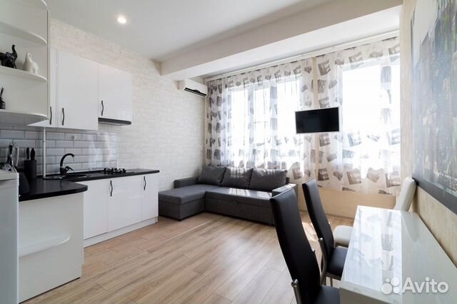 

Квартира-студия, 30 м², 2 кровати
