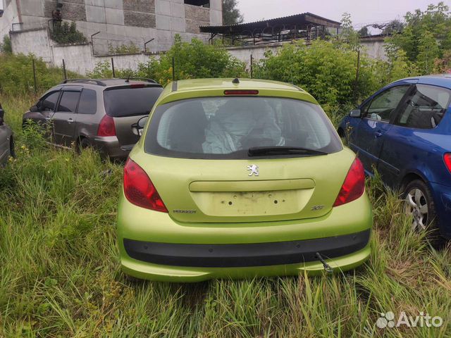 Задний бампер пежо 207