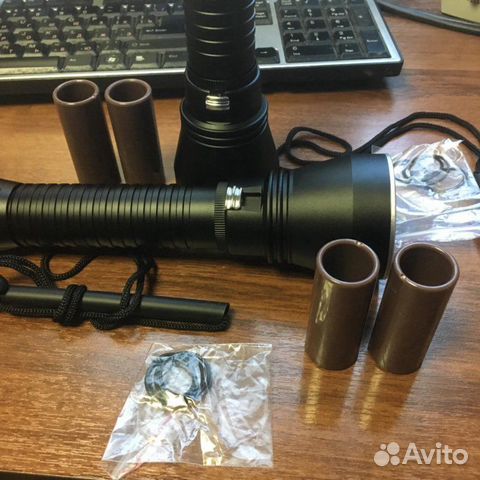 Фонарь подводный D170 XHP70.2 4290 lm белый/желтый