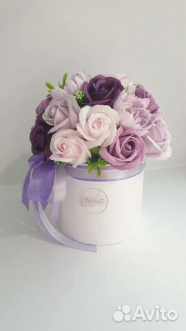 Букет из мыльных роз, букеты из мыла