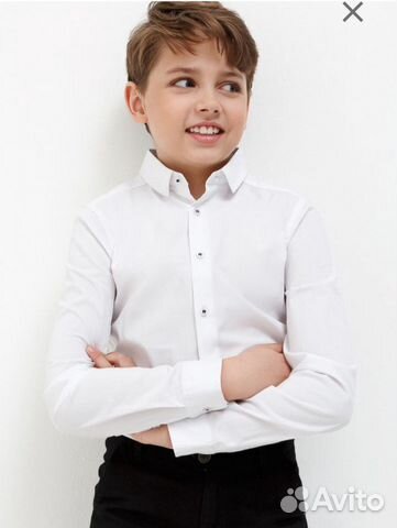 Рубашка для мальчика Acoola белая р. 164