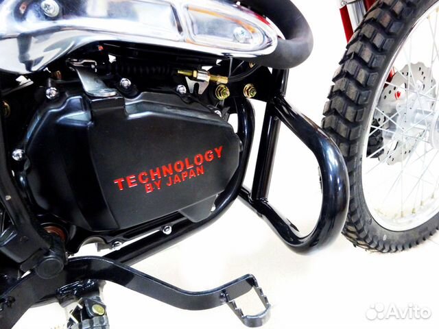 Кроссовый мотоцикл Bars 270 cc red, нов. приборка