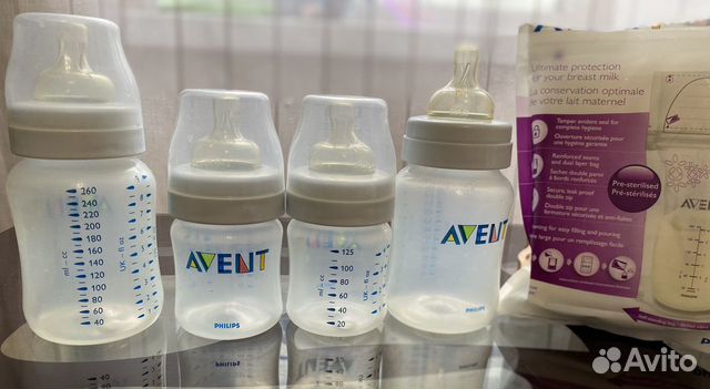 Бутылочки Avent