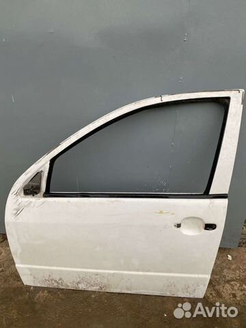 Дверь передняя левая skoda fabia 1 рестайлинг