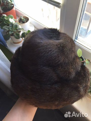 Шапка норковая женская