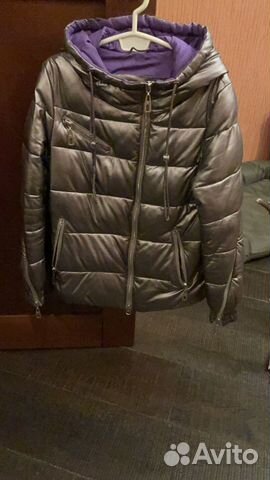 Куртка из искуственной кожи