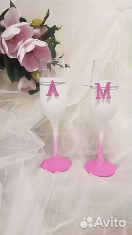 Свадебные бокалы