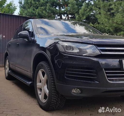 Пороги на Volkswagen Touareg 2010+