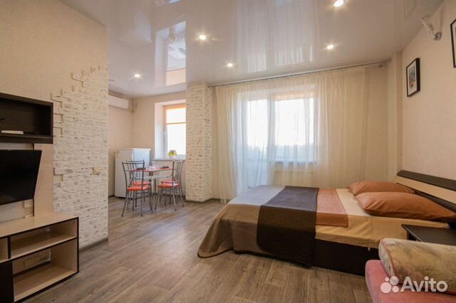 

Квартира-студия, 38 м², 2 кровати