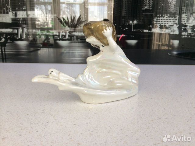 Фарфоровая статуэтка СССР Байкал и Ангара