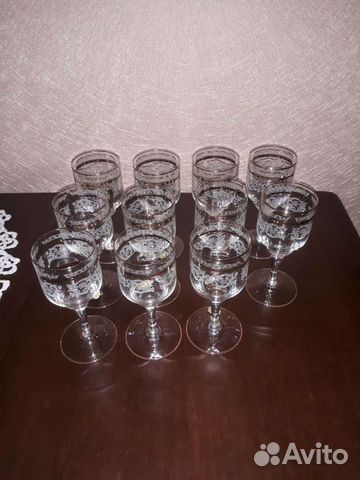 Рюмки и бокалы Богемия СССР