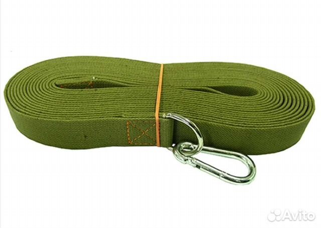 Брезентовый поводок 10м*3.5см