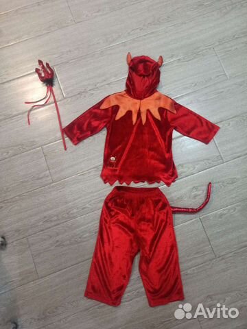 Дьяволёнок маленький, костюм новогодний