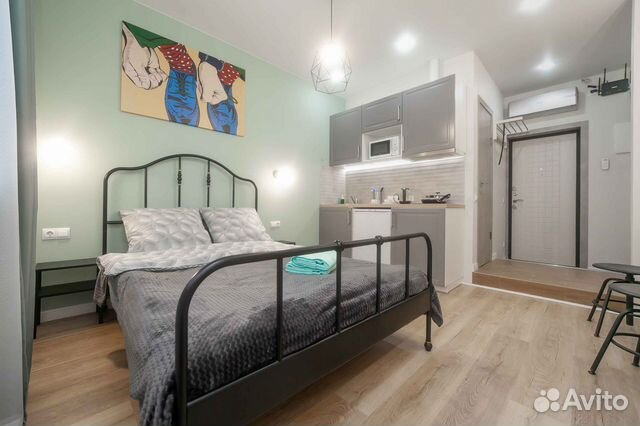 

Квартира-студия, 17 м², 1 кровать