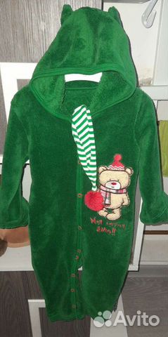 Новогодний костюм на малыша pelikan