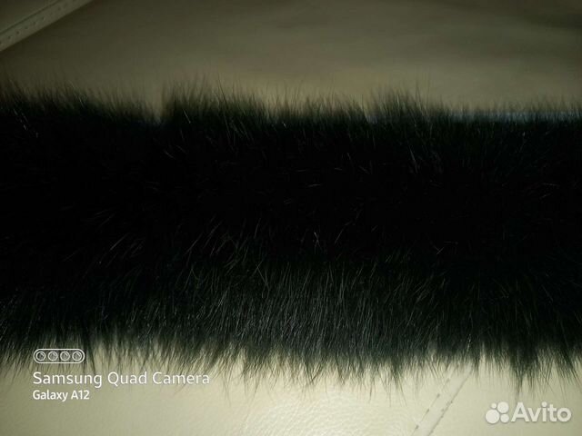 Меховой воротник песец