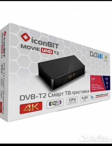 Smart-TV приставка iconBIT Movie UHD T2 (4K-androi