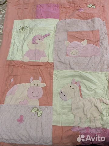 Детское одеяло и подушка